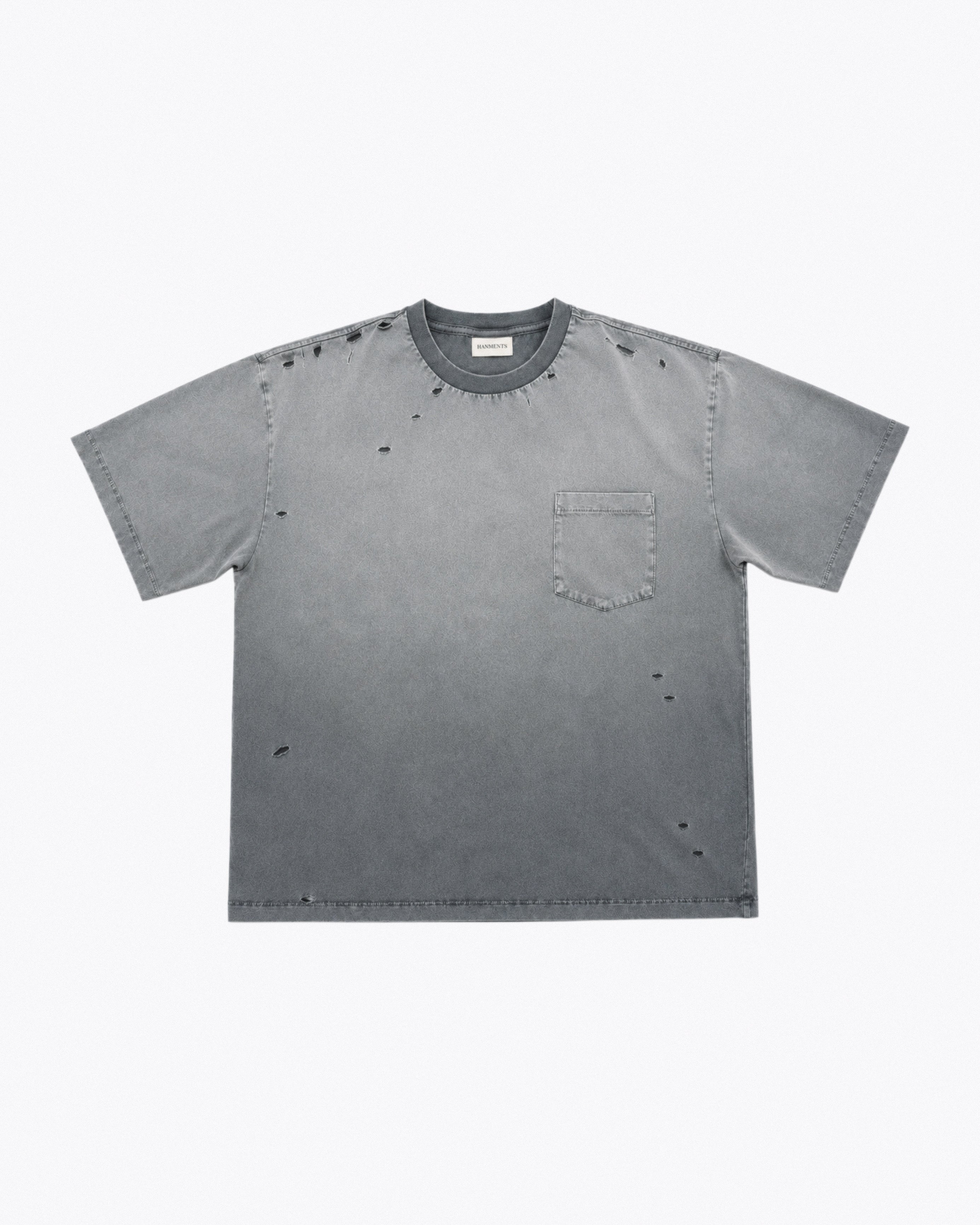 STABBER TEE GREY (WASH TO FADE)