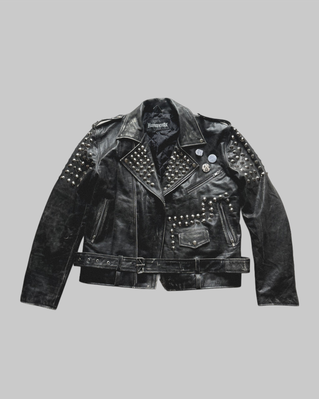 STUDDED BIKER JACKET