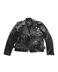 STUDDED BIKER JACKET