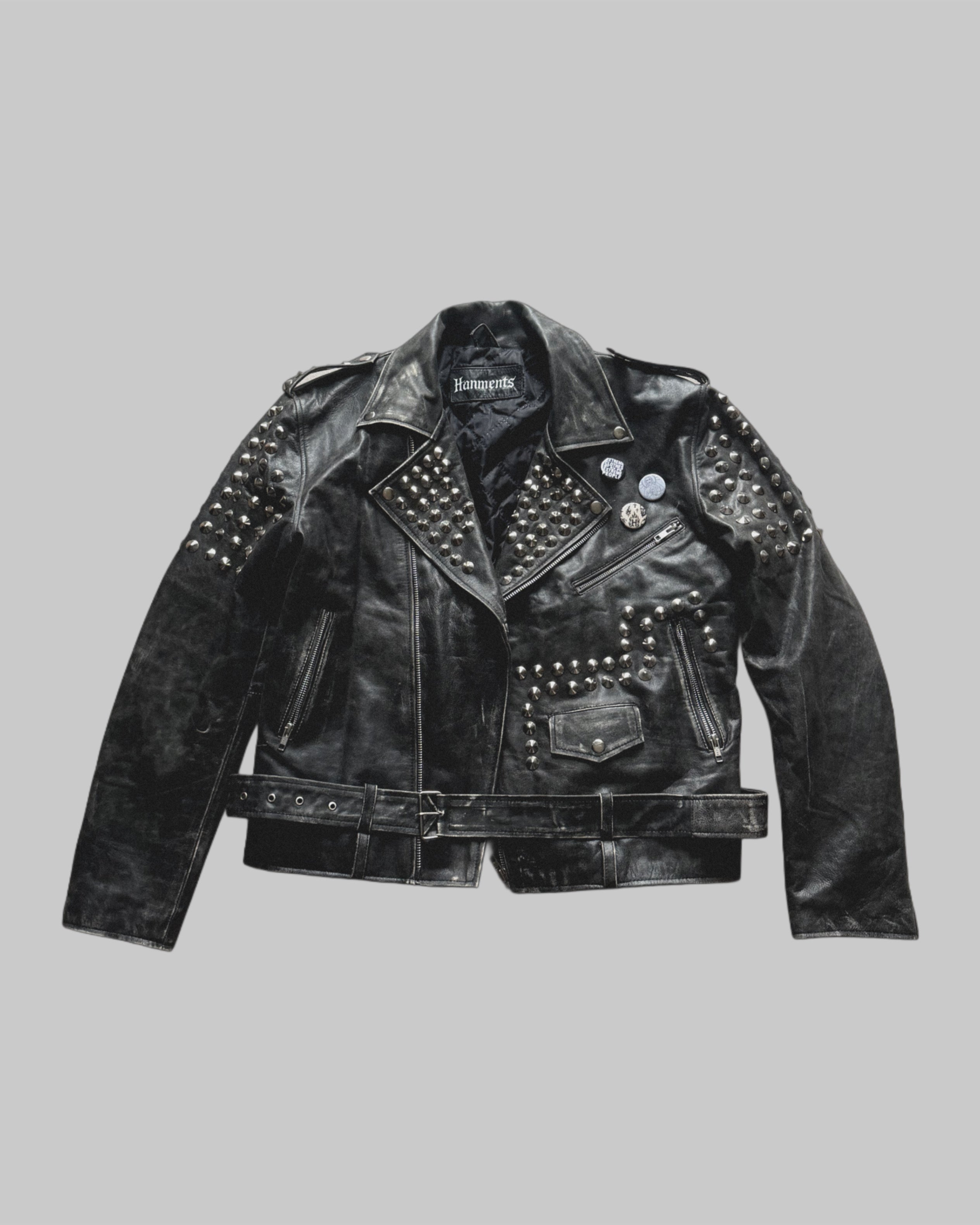 STUDDED BIKER JACKET